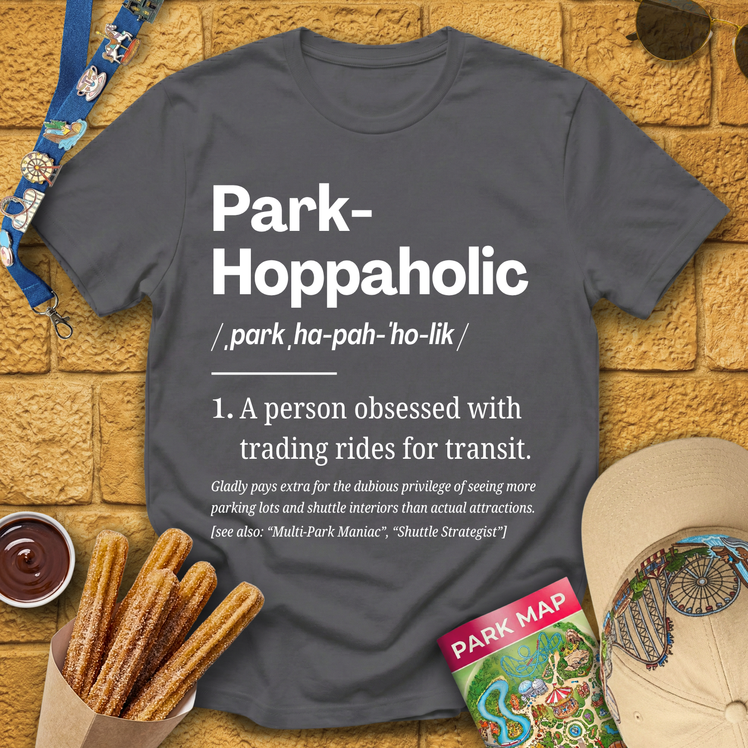 Park-Hoppaholic [Defined] T-Shirt