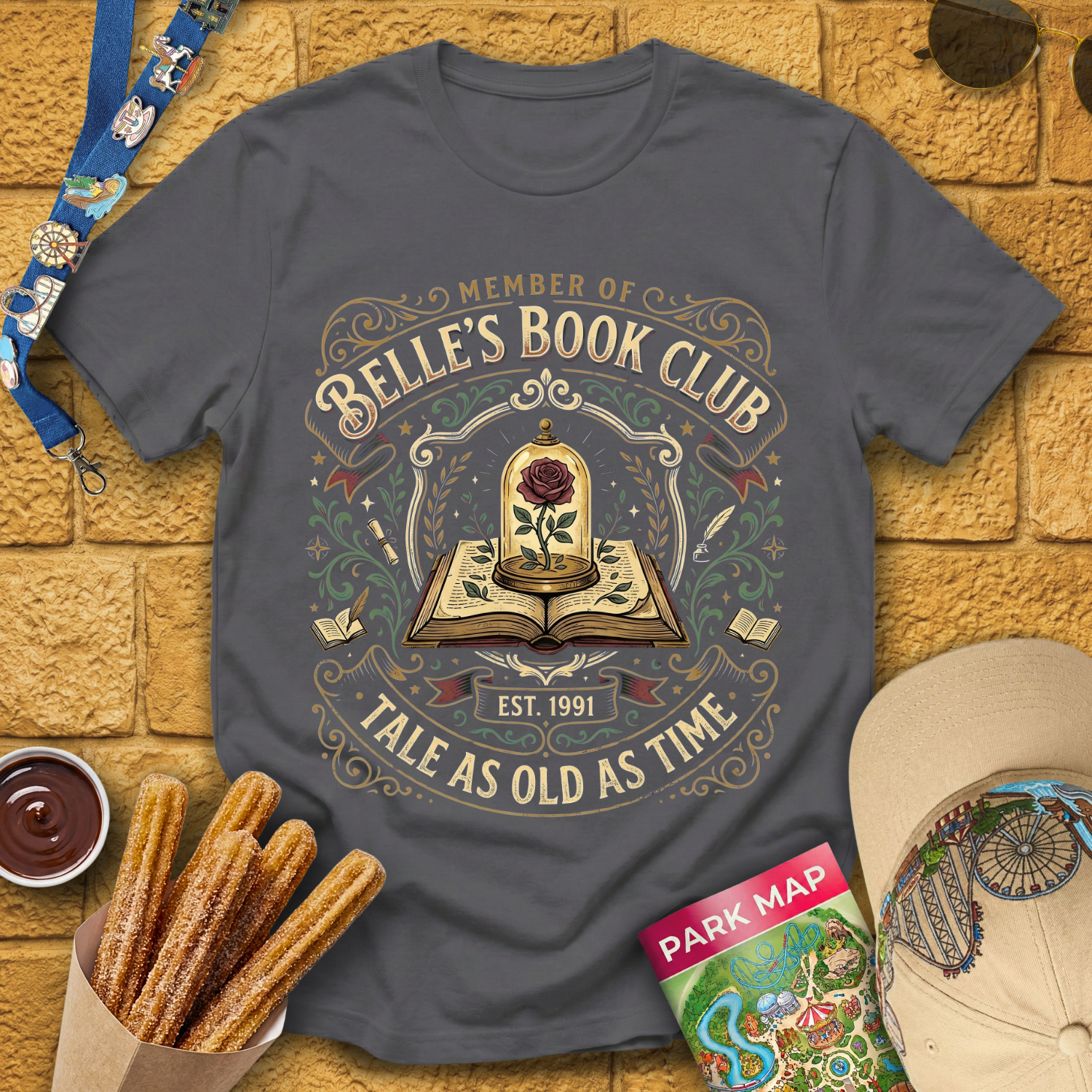 Belle's Book Club [VintageBadge] T-Shirt