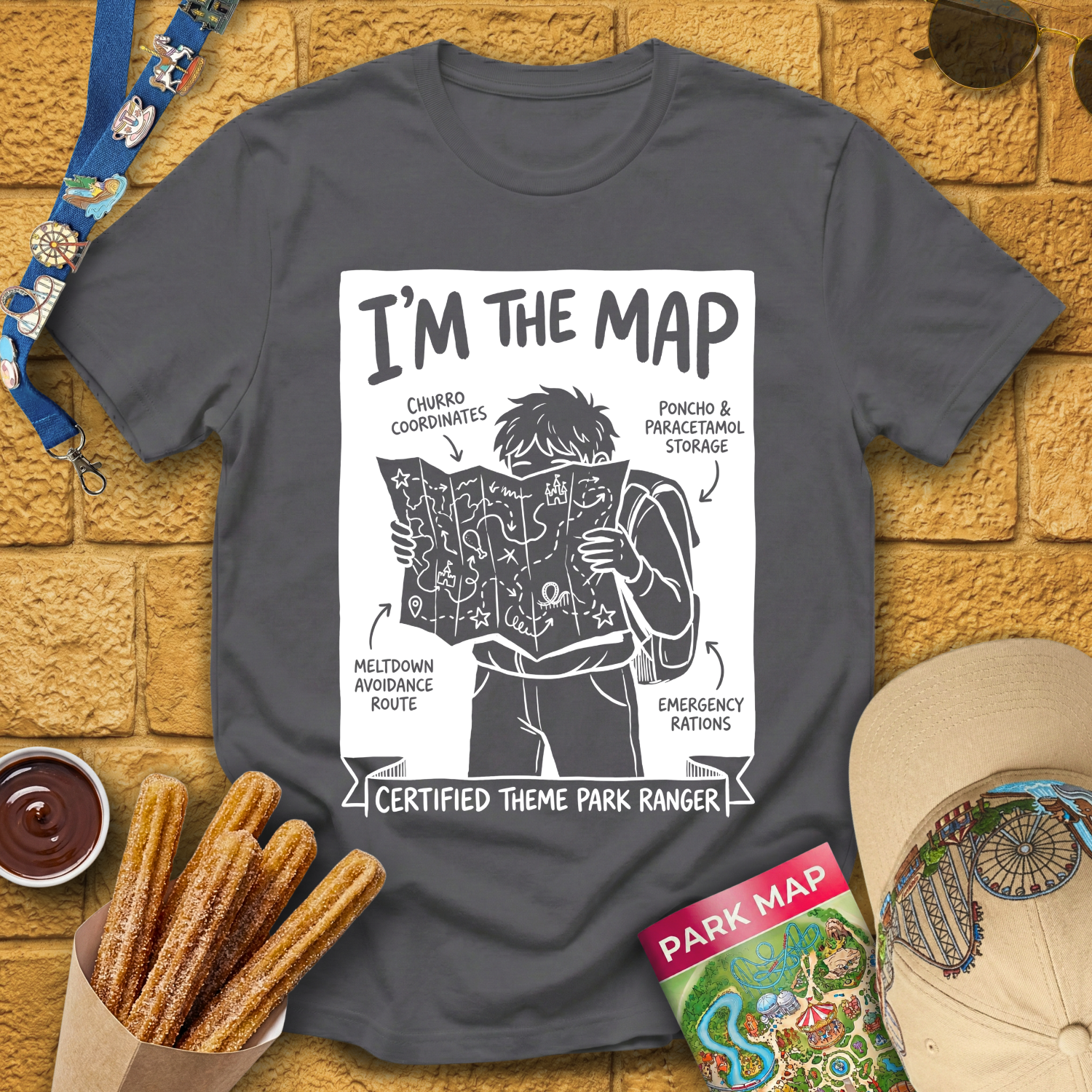 I'm The Map [BoldArt] T-Shirt