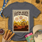 Leaving Hurts & Fireworks [70sPoster] T-Shirt