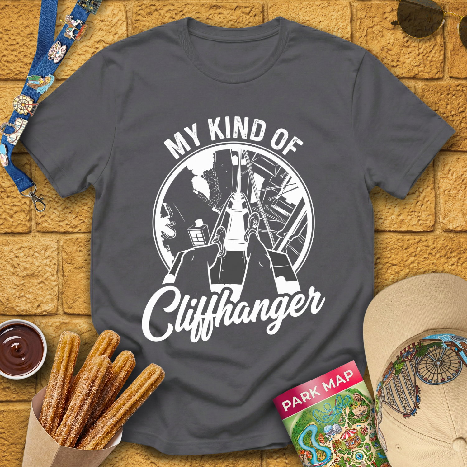 My Kind Of Cliffhanger [RetroBrush1] T-Shirt