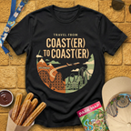 Coast(er) to Coast(er) [Badge] T-Shirt