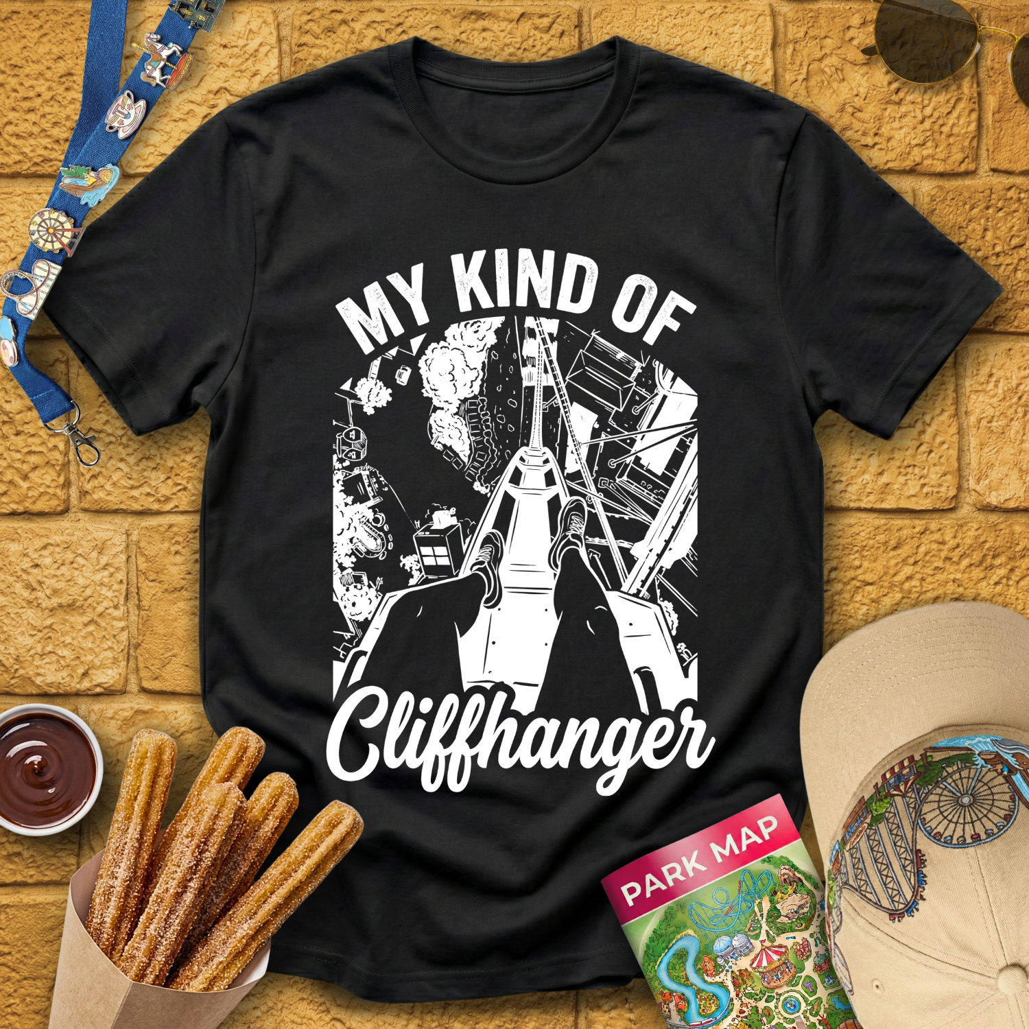 My Kind Of Cliffhanger [RetroBrush2] T-Shirt