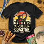 Wife Roller Coaster [70s] T-Shirt
