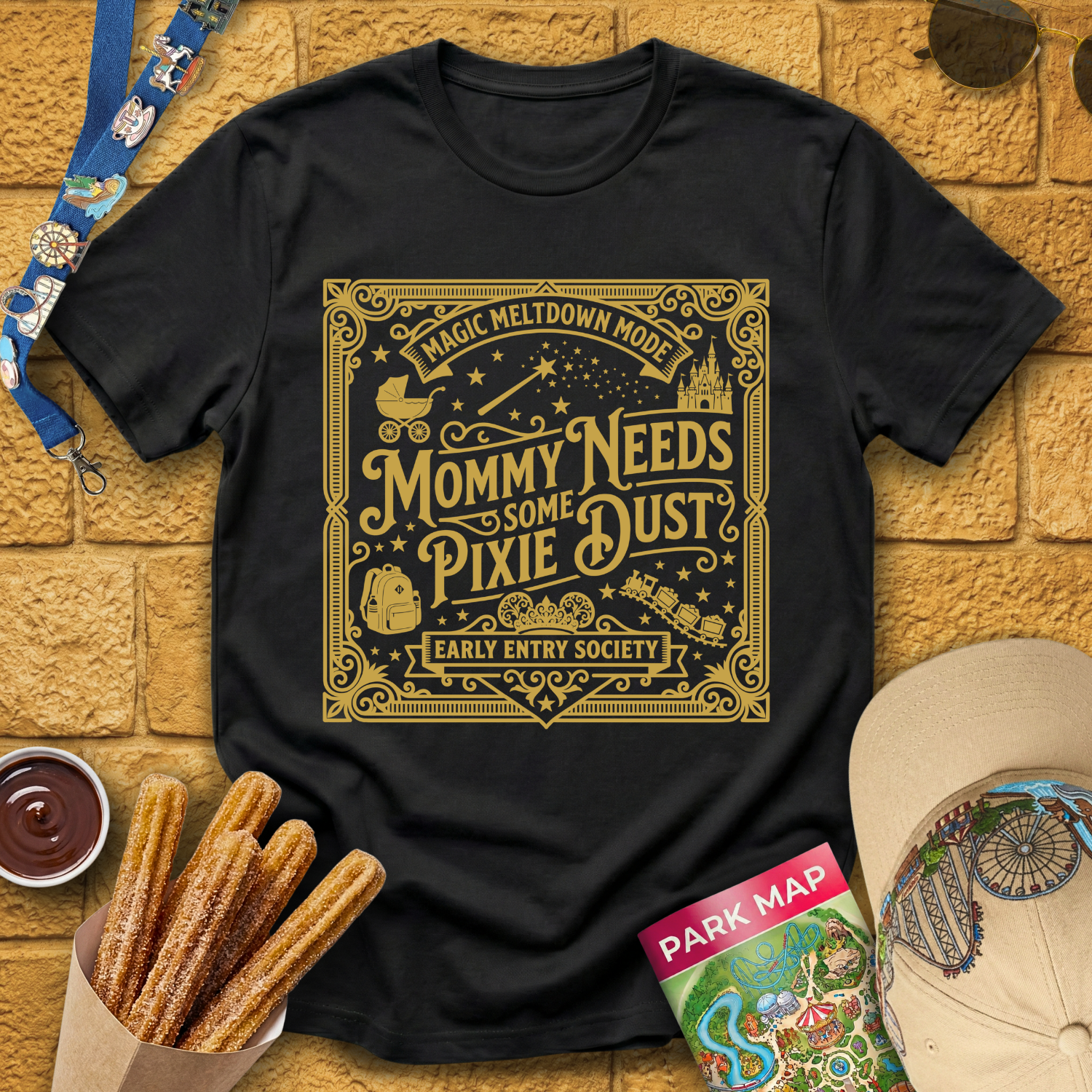 Mommy Needs Pixie Dust [Victorian] T-Shirt