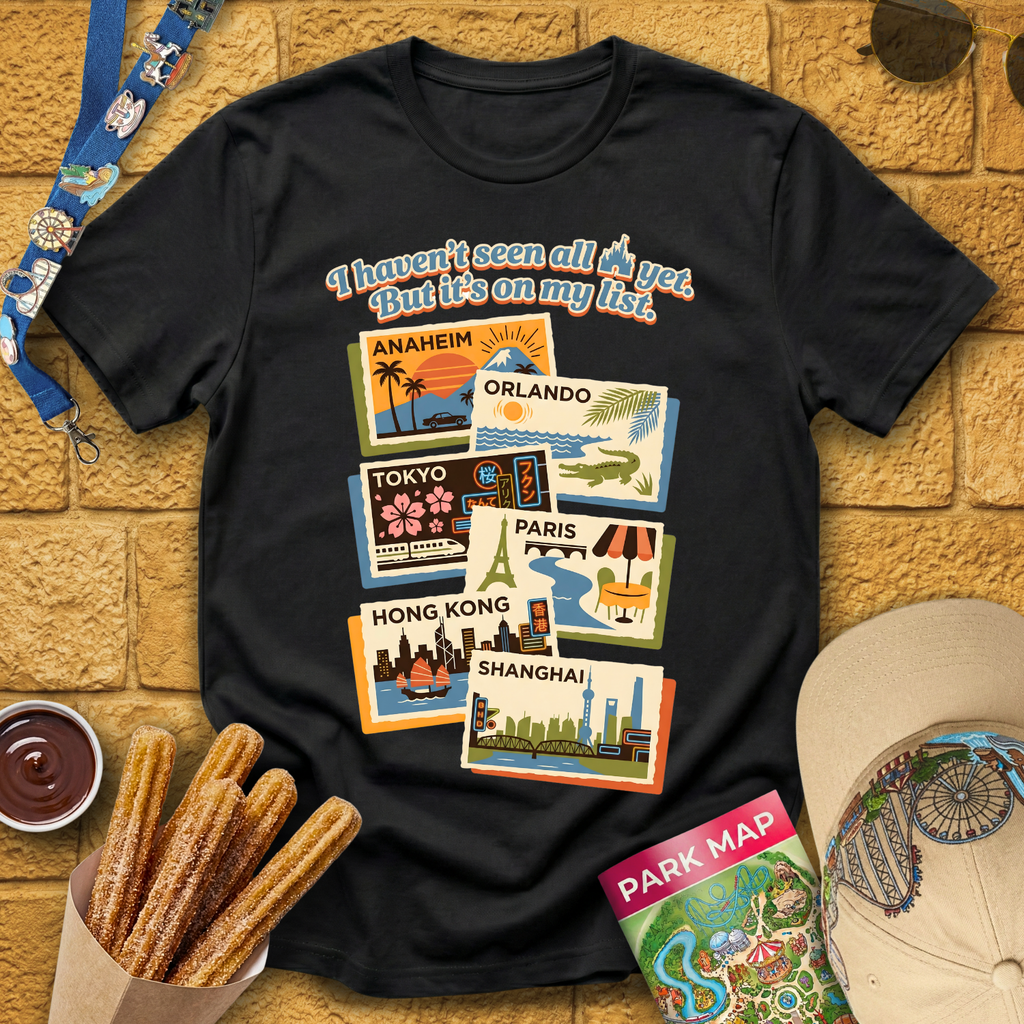Castles On My List [Postcards] T-Shirt