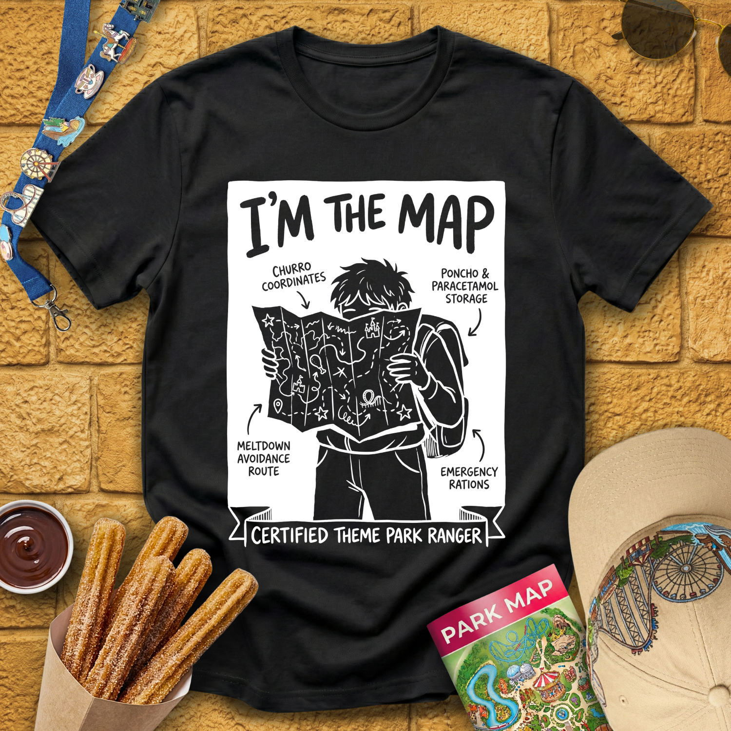 I'm The Map [BoldArt] T-Shirt