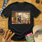 Raccoon Planning Orlando [OilArt] T-Shirt