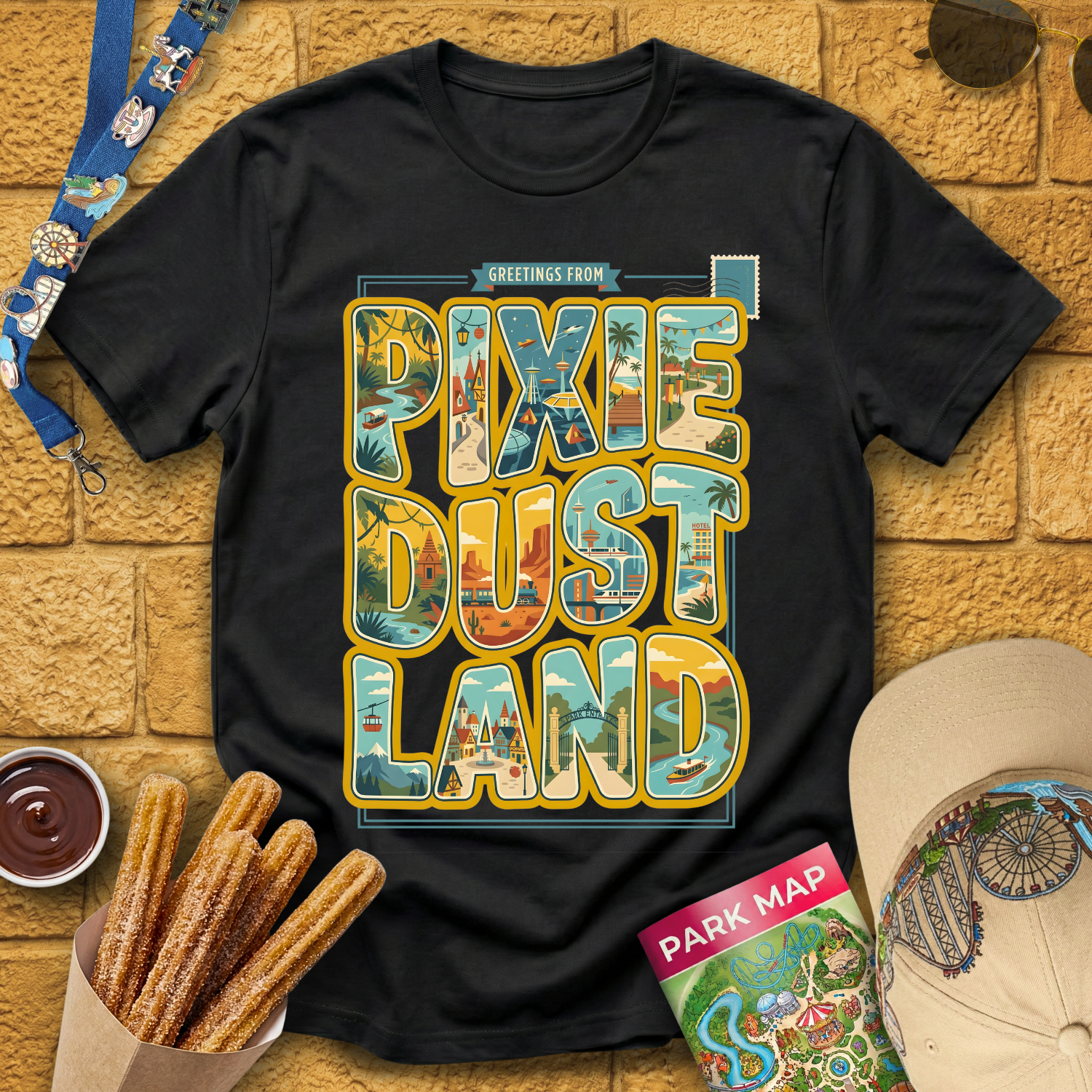 PixieDustLand [Postcard] T-Shirt