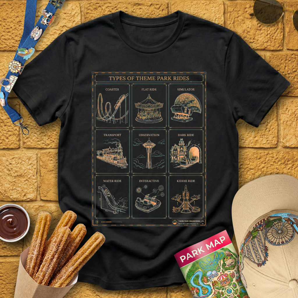 Types Of Rides [Techy] T-Shirt