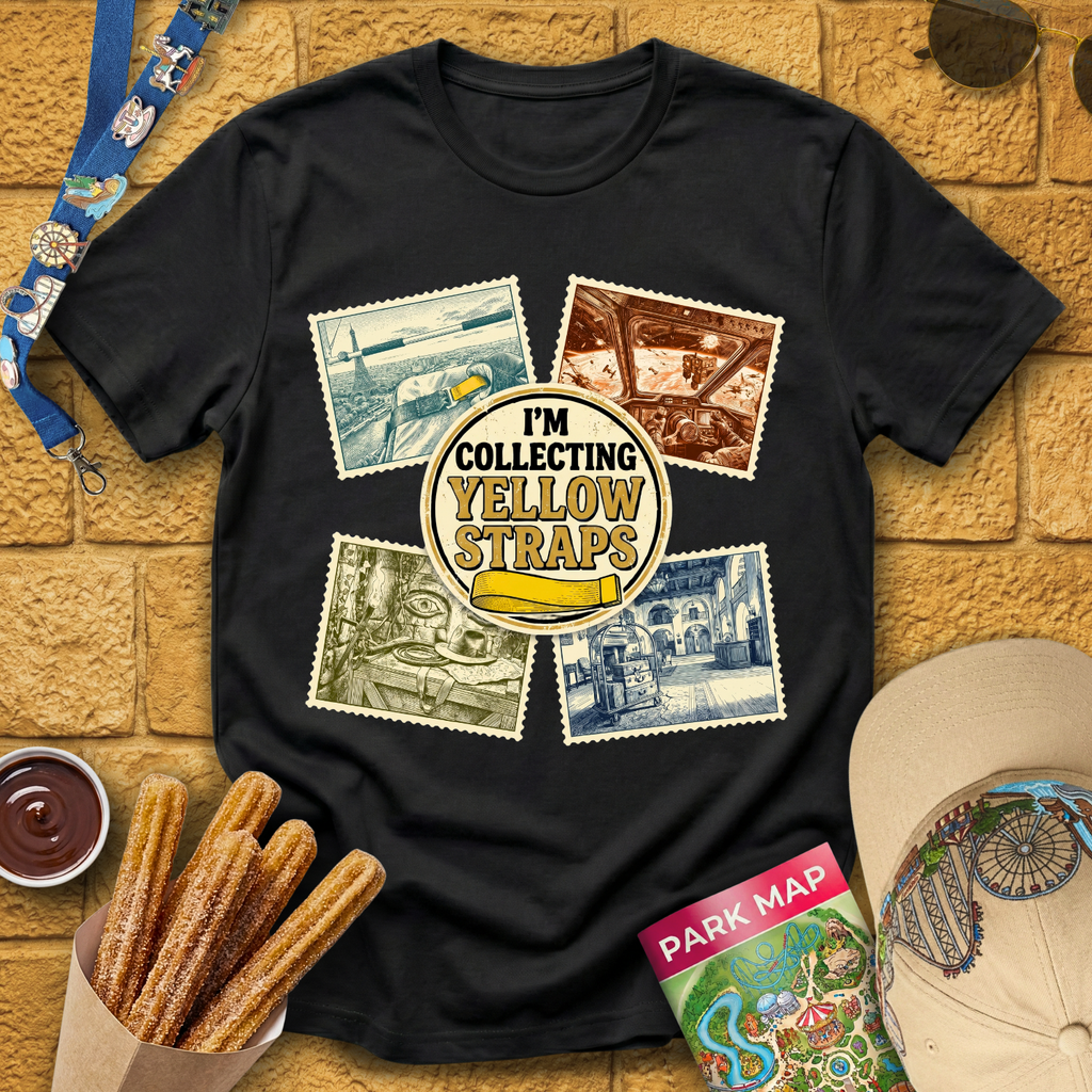 Collecting Yellow Straps [VStamp2] T-Shirt