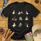 Theme Park Goose [Grid] T-Shirt