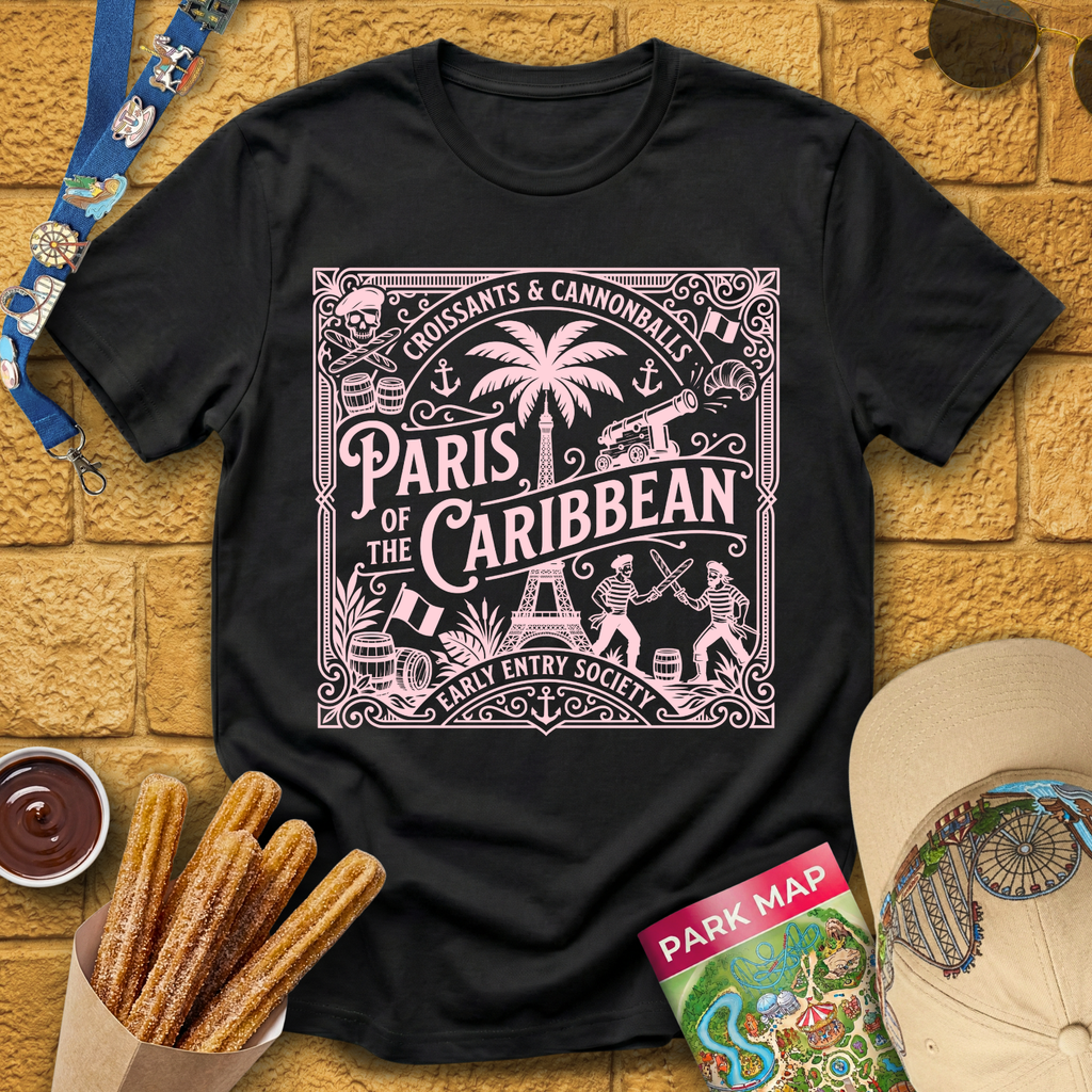 Paris Of The Caribbean [Victorian] T-Shirt
