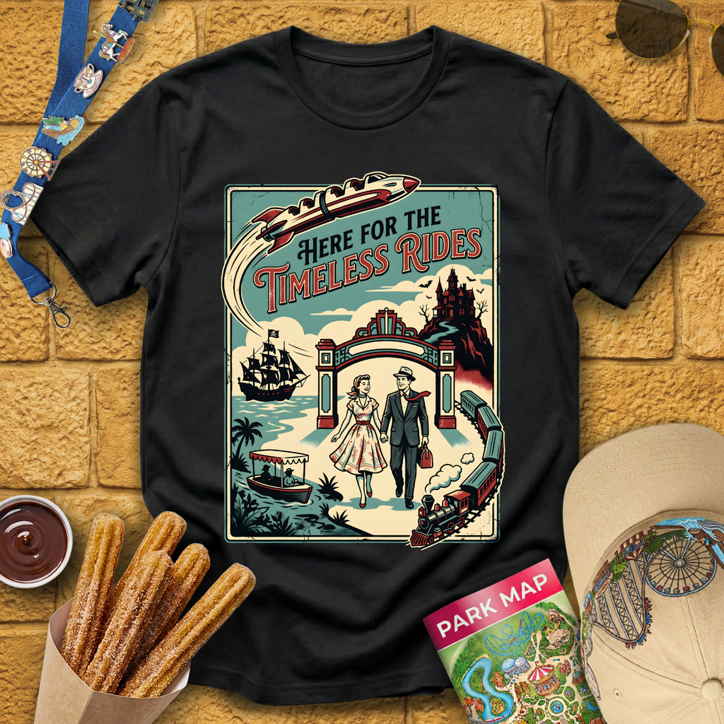 Timeless Rides [50sPoster] T-Shirt