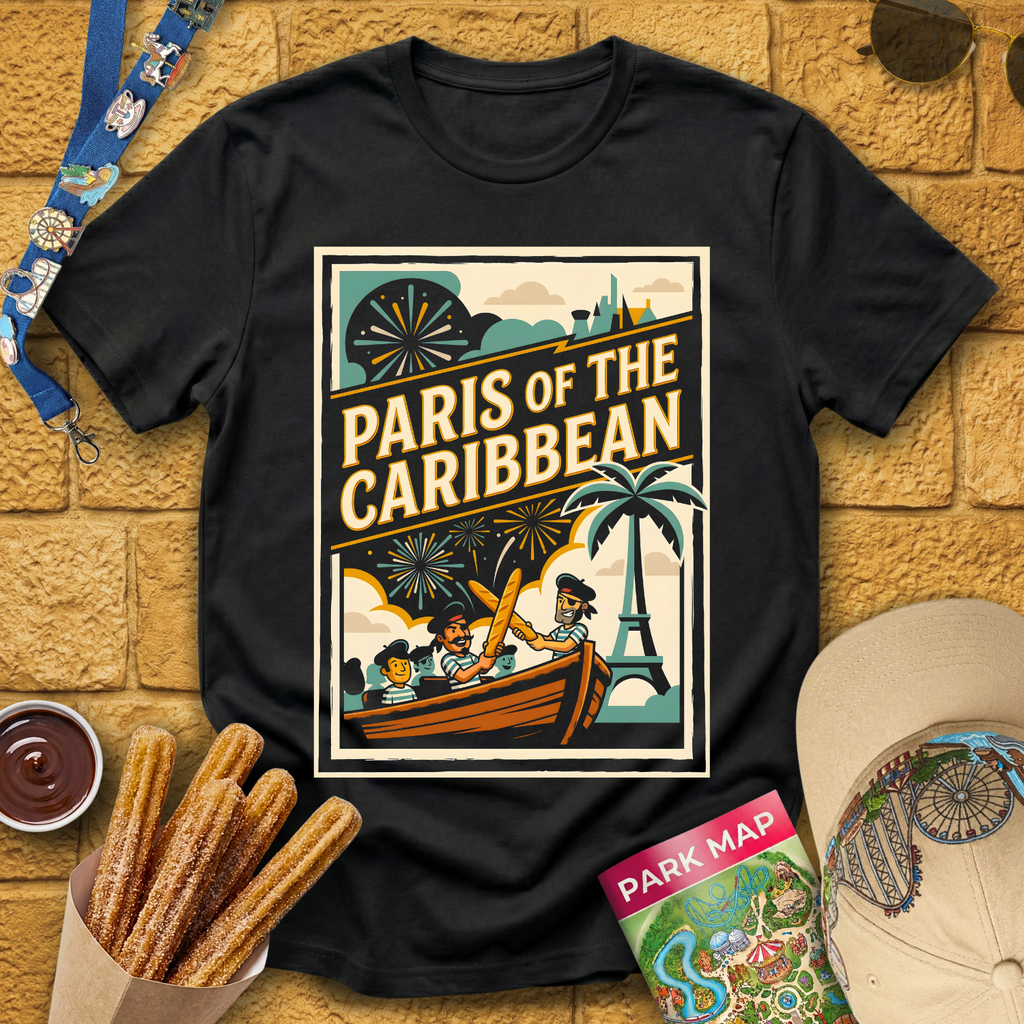 Paris Of The Caribbean [40sPoster] T-Shirt