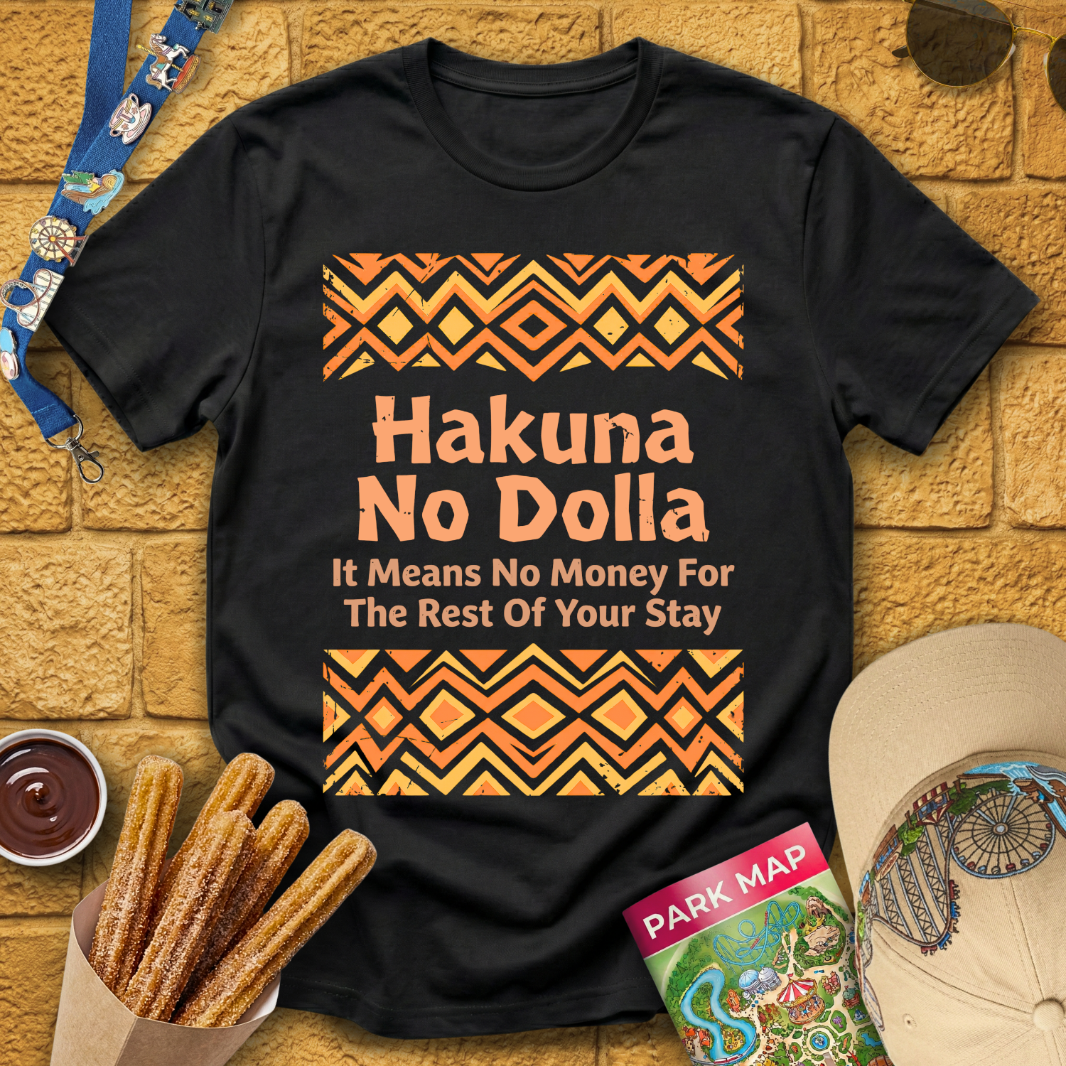 Hakuna No Dolla [Distressed] T-Shirt