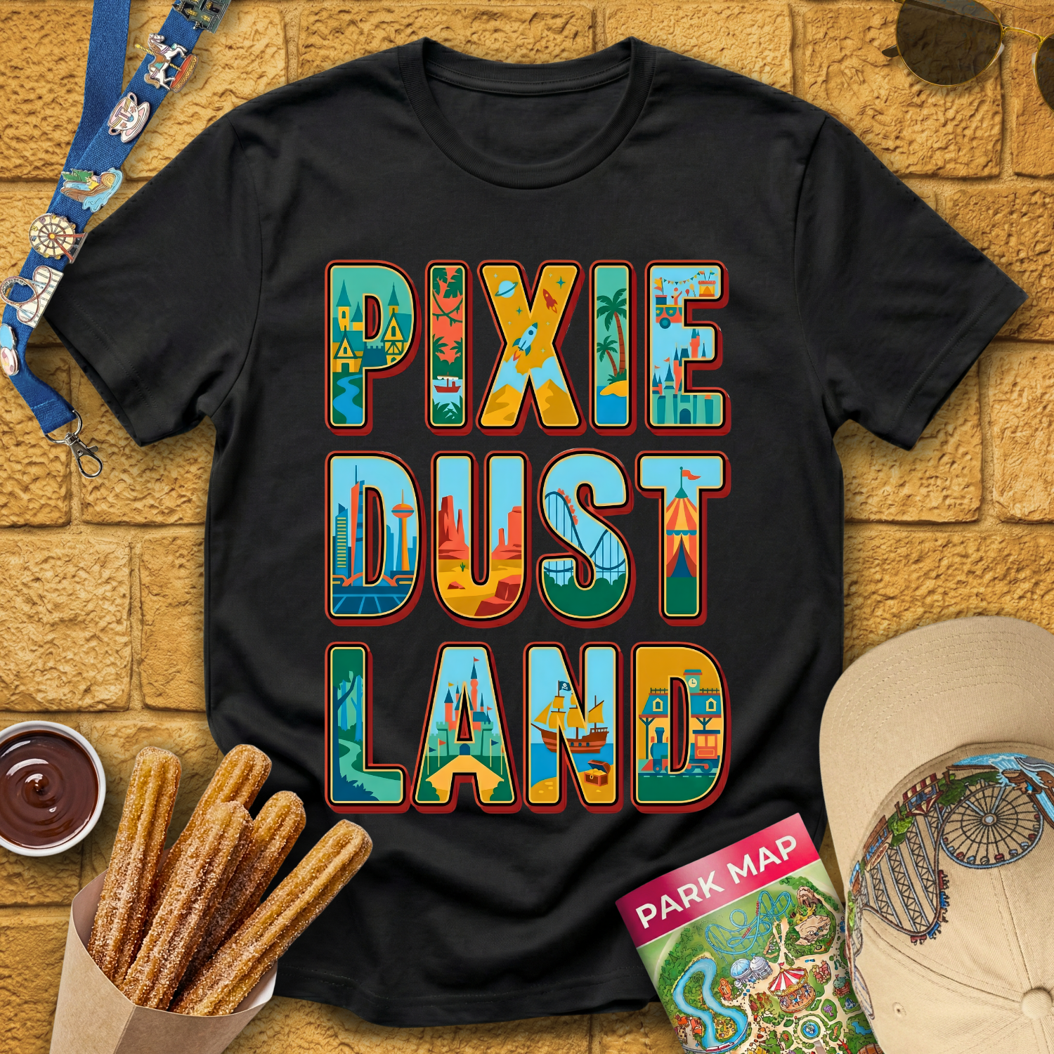 PixieDustLand [VectorTypo] T-Shirt