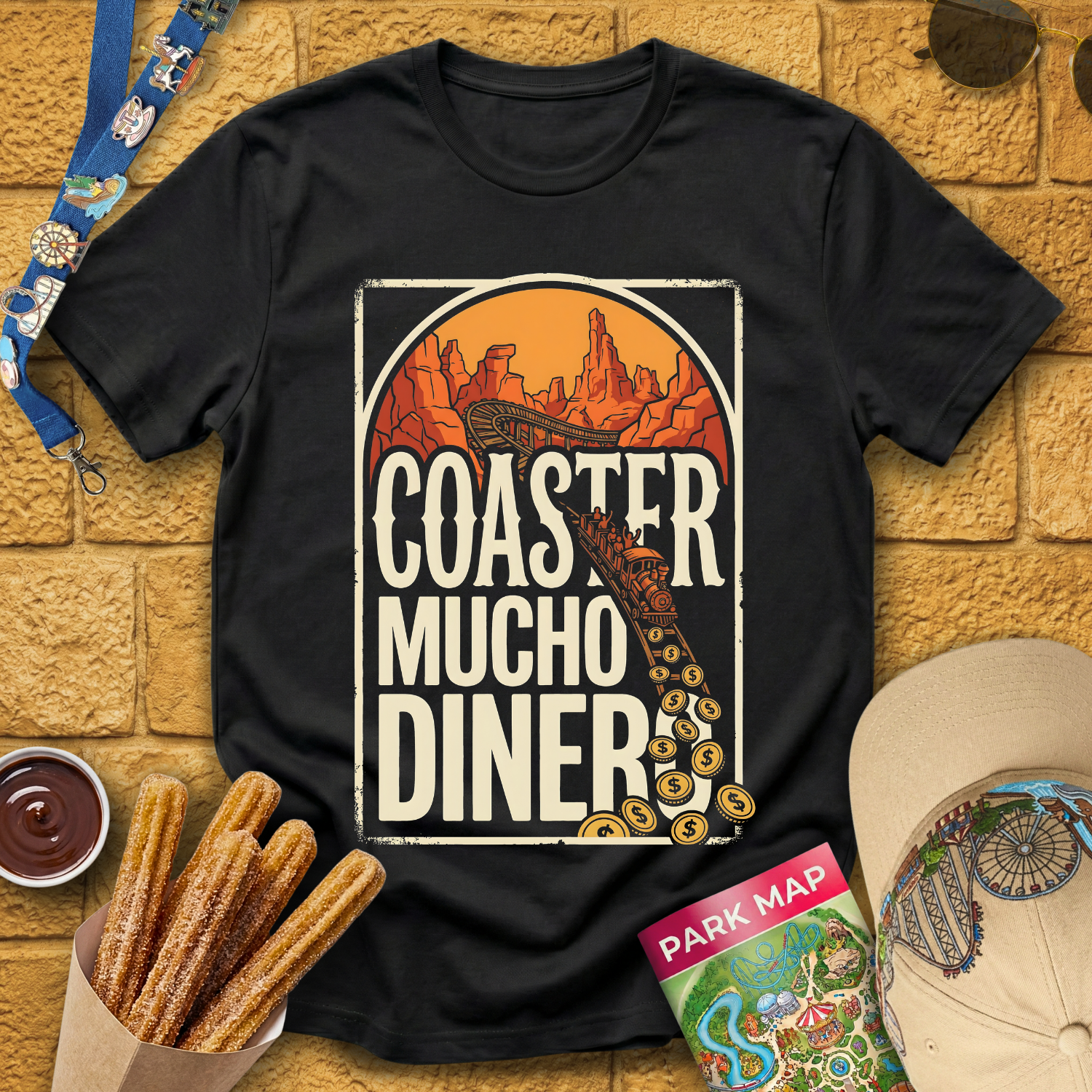 Coaster Mucho Dinero 2 [Western] T-Shirt