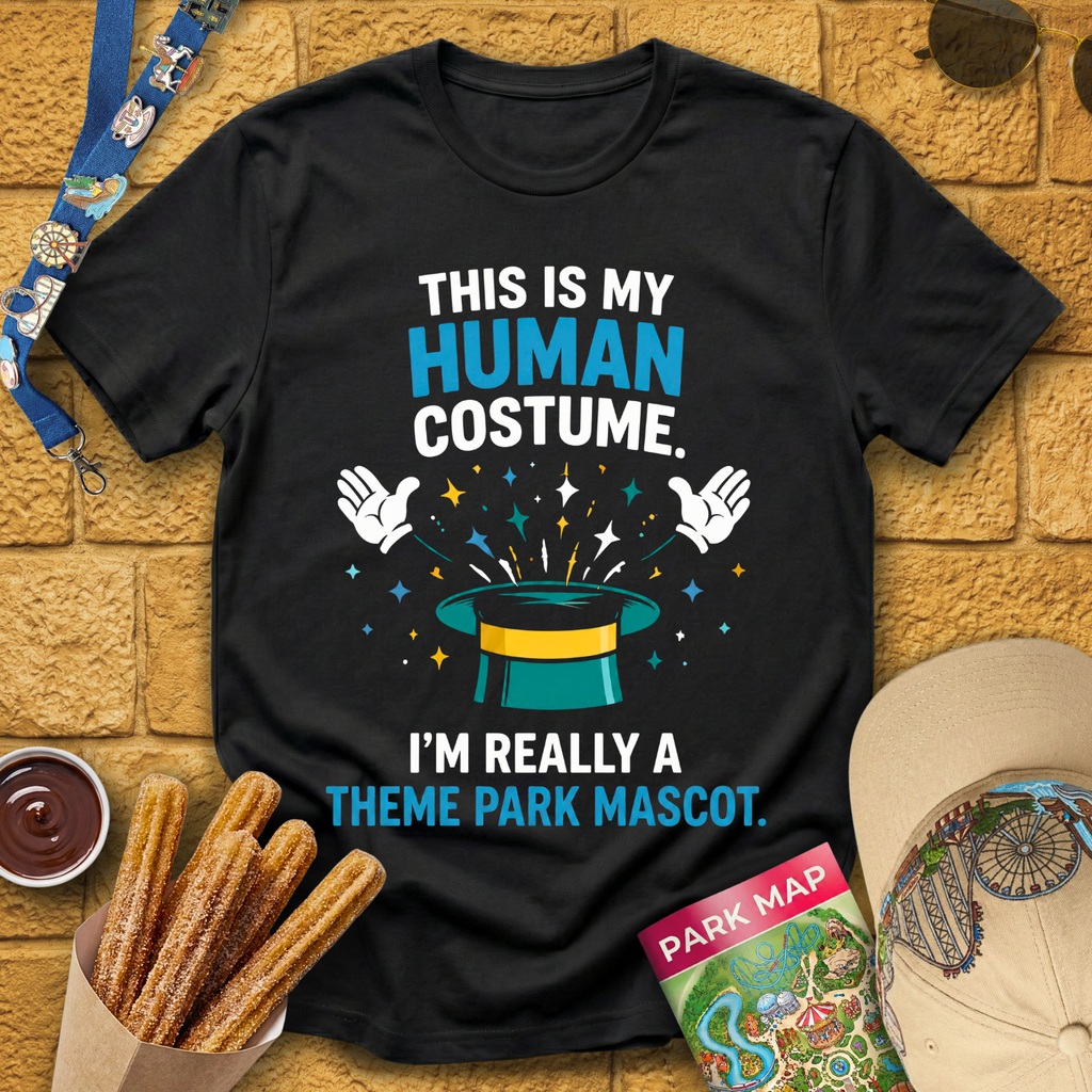 Theme Park Mascot [Hat] T-Shirt