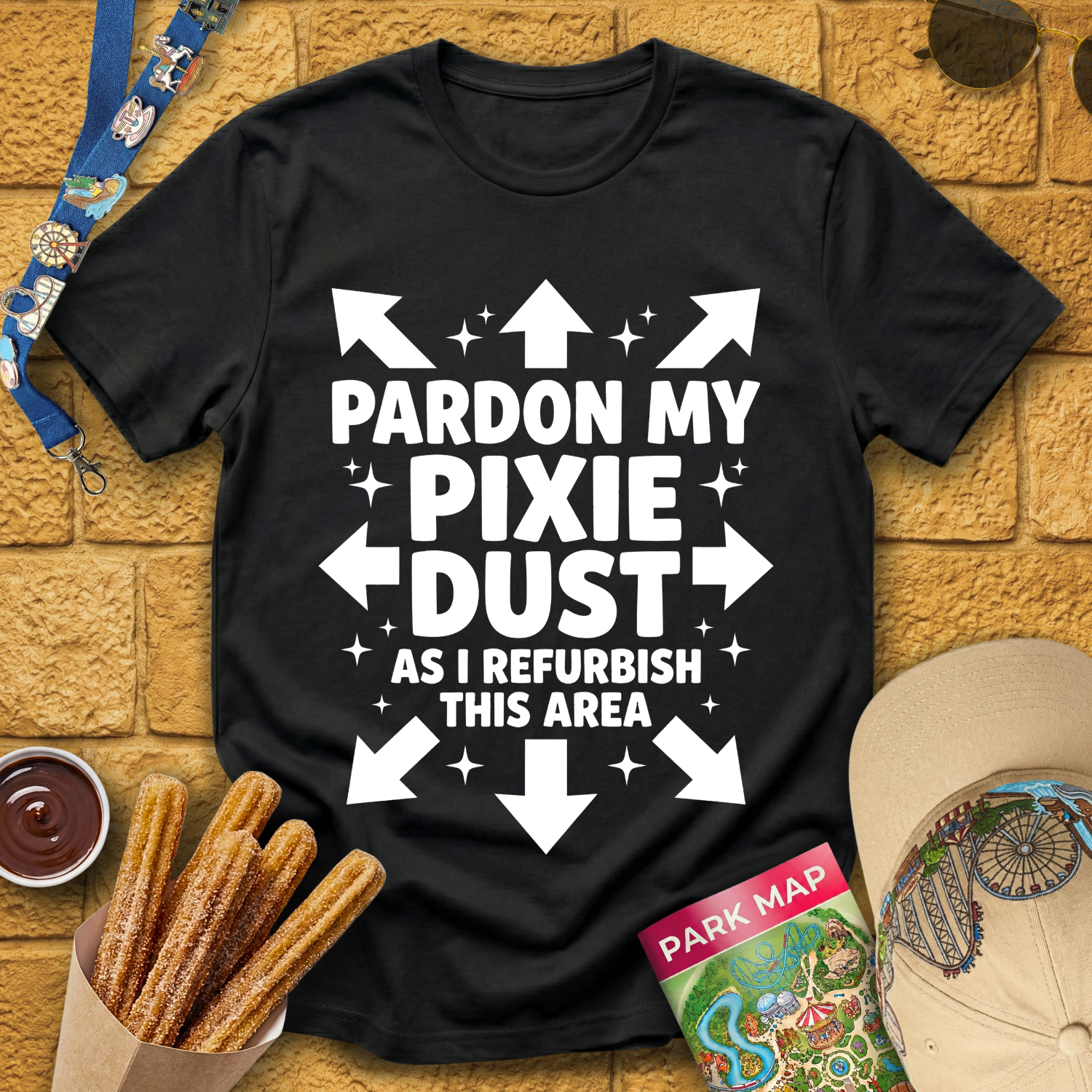 Pardon My Pixie Dust [Sleek] T-Shirt