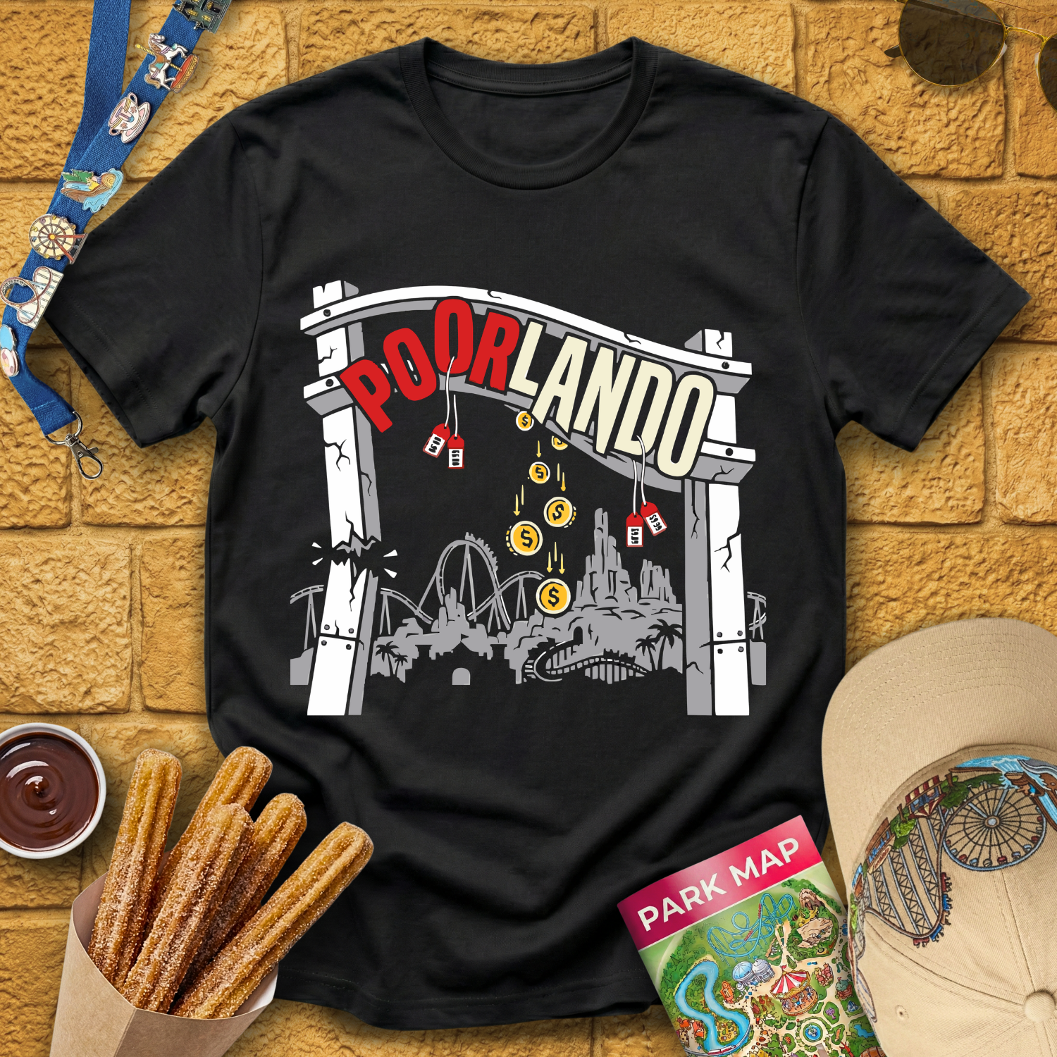 POORlando [Graphic] T-Shirt