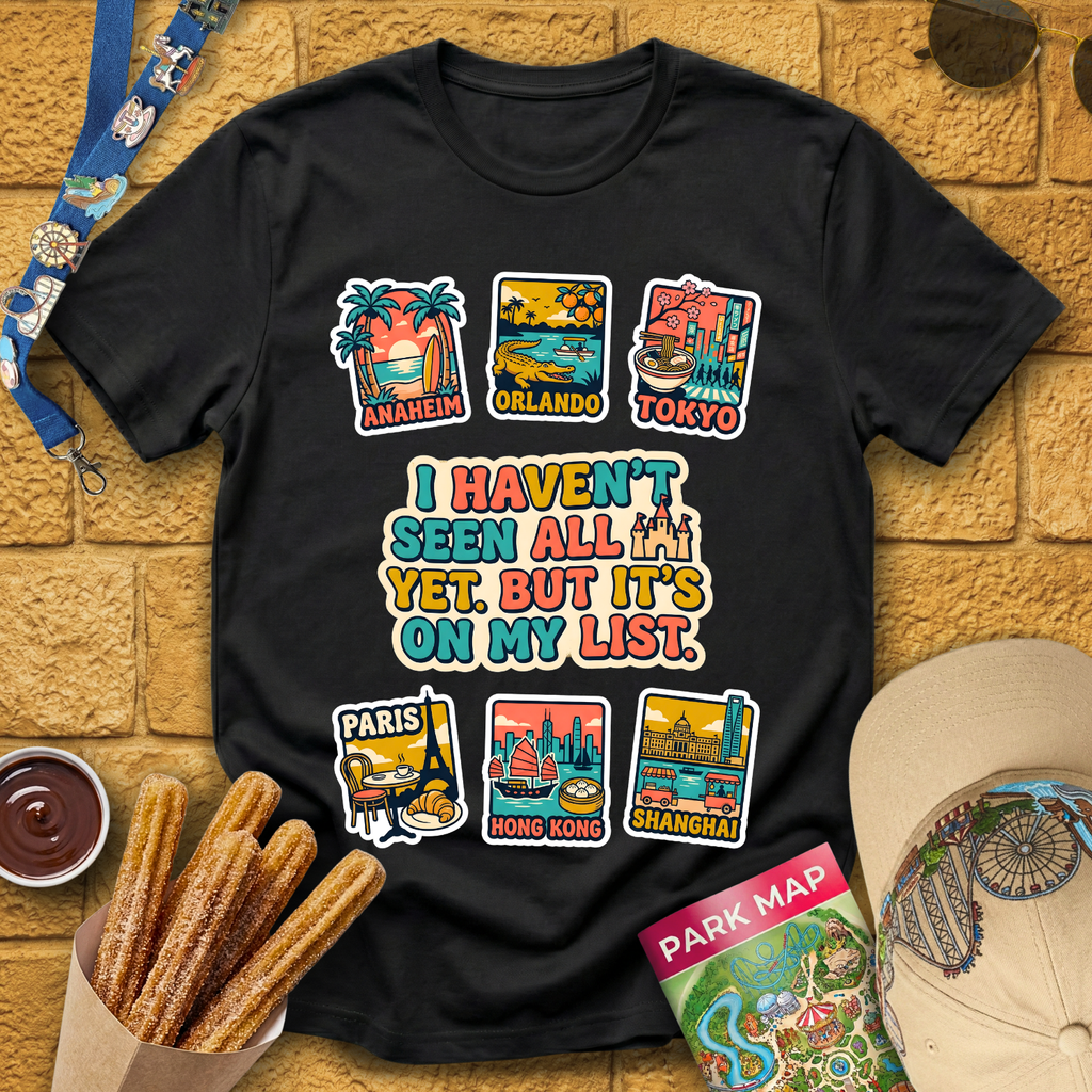 Castles On My List [70s] T-Shirt