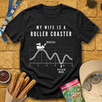 Wife Roller Coaster [Chart] T-Shirt