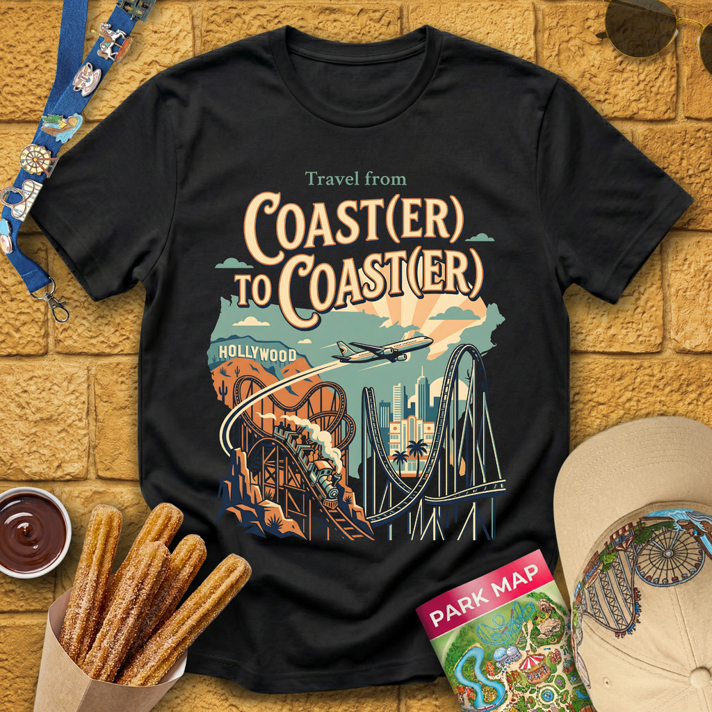 Coast(er) to Coast(er) [Vintage] T-Shirt