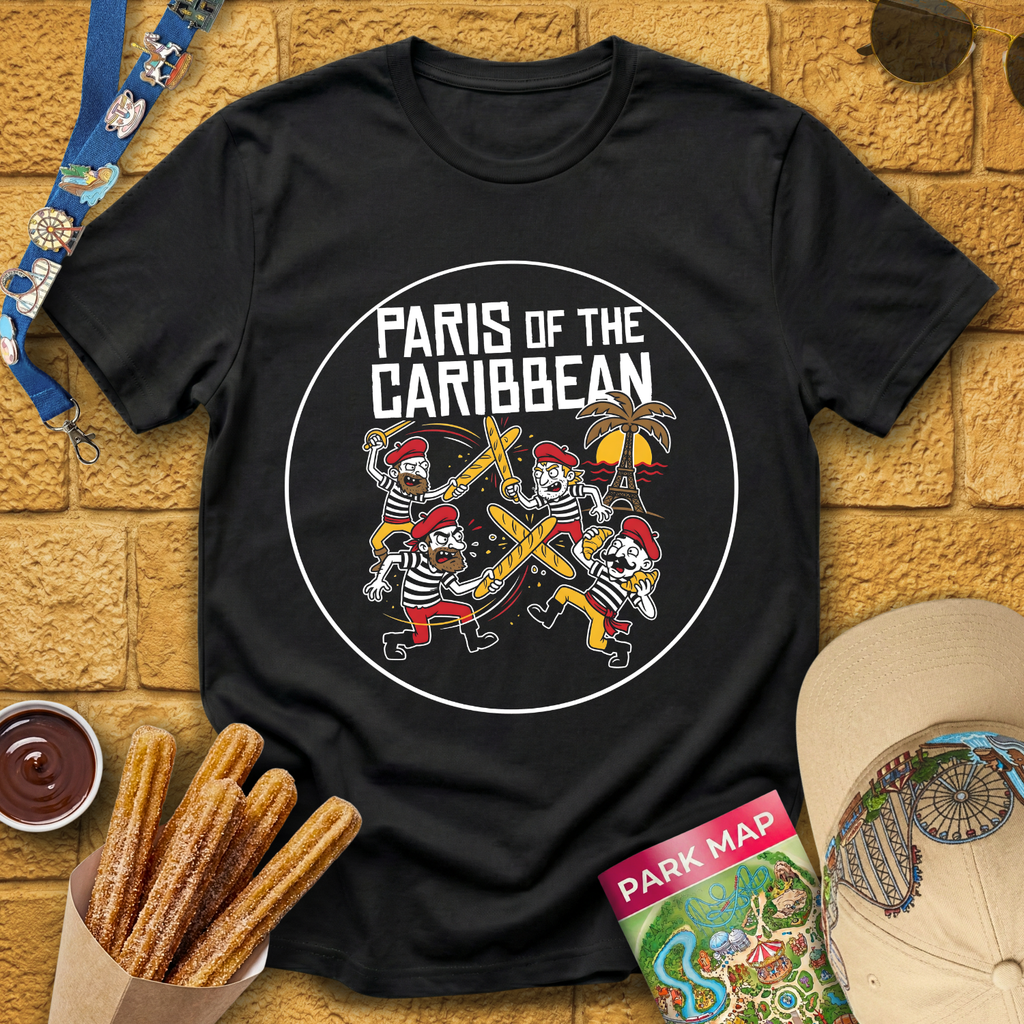 Paris of the Caribbean [Badge] T-Shirt
