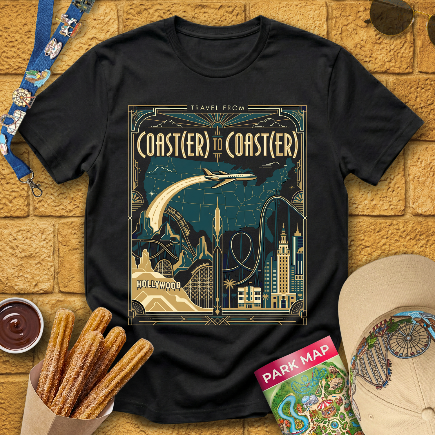 Coast(er) to Coast(er) [20sPoster] T-Shirt