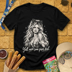 Pixie Dust Doll [MonoGlam] T-Shirt for Theme Park Fans (Black)