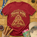 Theme Park Trinity [Elite] T-Shirt for Theme Park Fans (Antique Cherry Red)