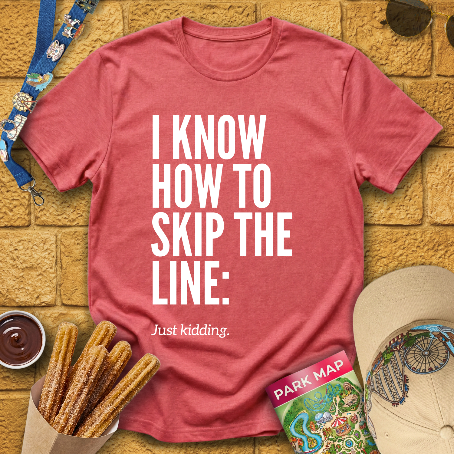 Skip The Line [Sleek] T-Shirt