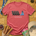 Just Gotta Be Me [Raccoon] T-Shirt for Theme Park Fans (Heather Red)