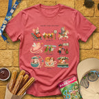 Theme Park Critters [SleekStory] T-Shirt for Theme Park Fans (Heather Red)
