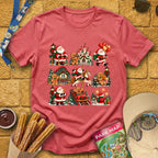 Xmas Park Day [BoldGrid] T-Shirt for Theme Park Fans (Heather Red)