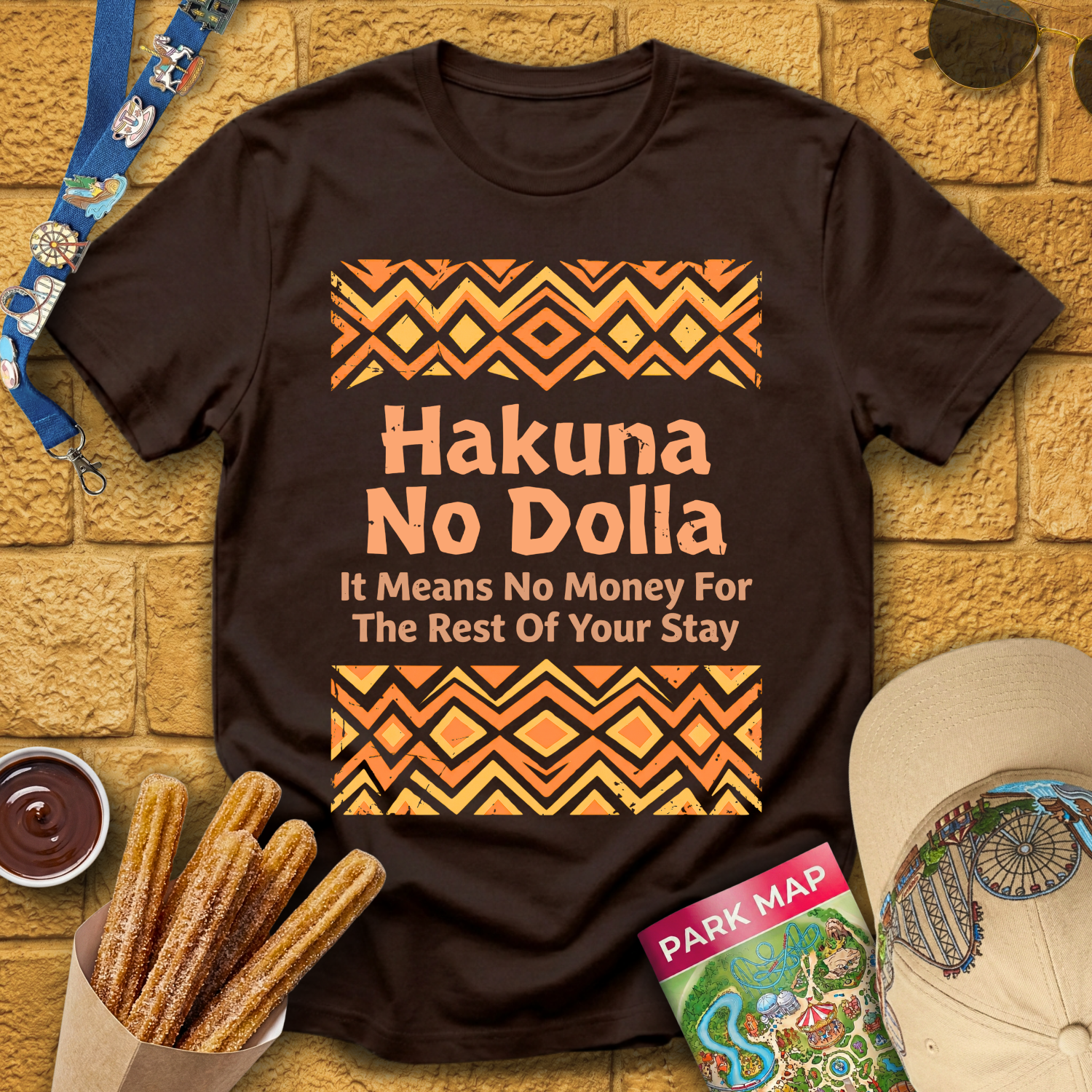 Hakuna No Dolla [Distressed] T-Shirt