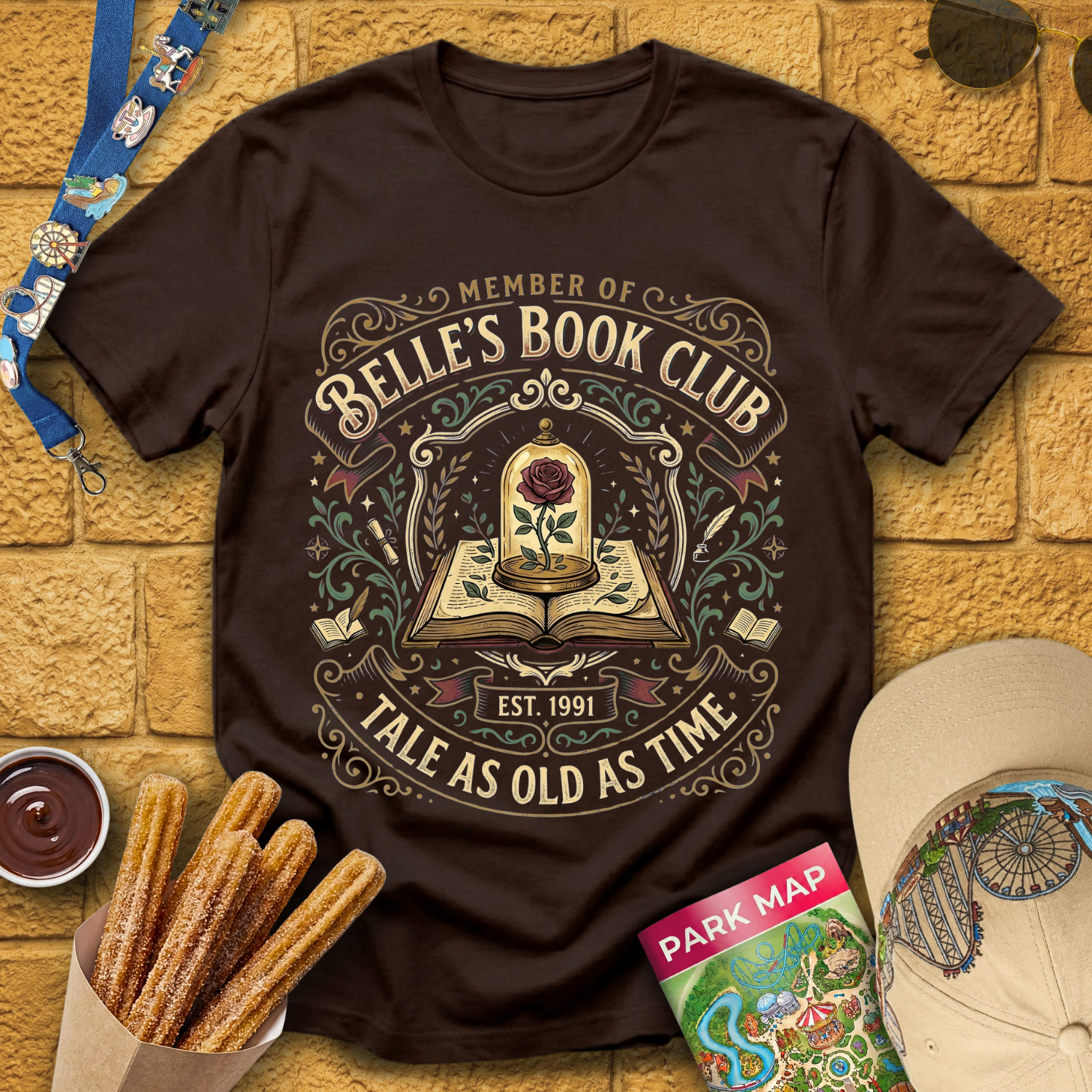 Belle's Book Club [VintageBadge] T-Shirt