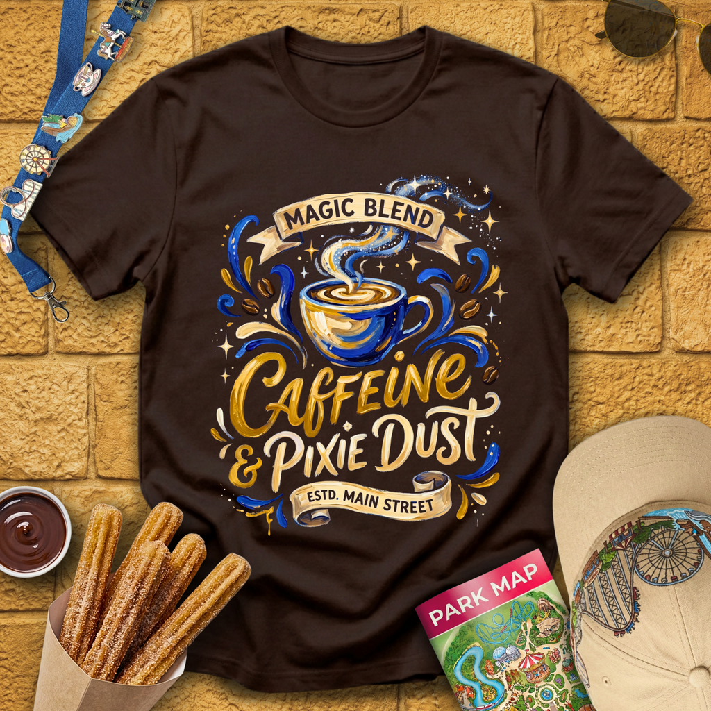 Caffeine & Pixie Dust [ArtBrush] T-Shirt