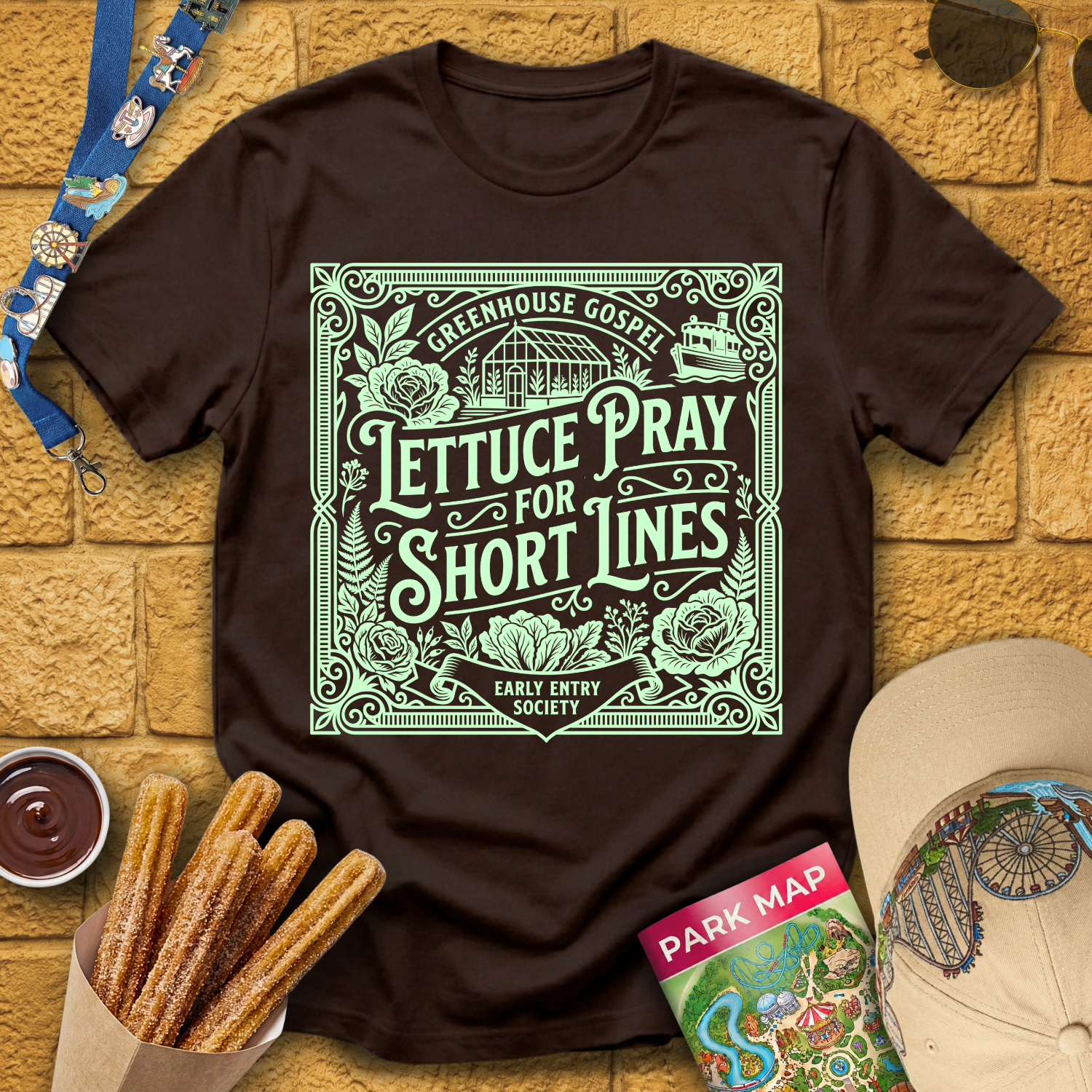 Lettuce Pray [Victorian] T-Shirt