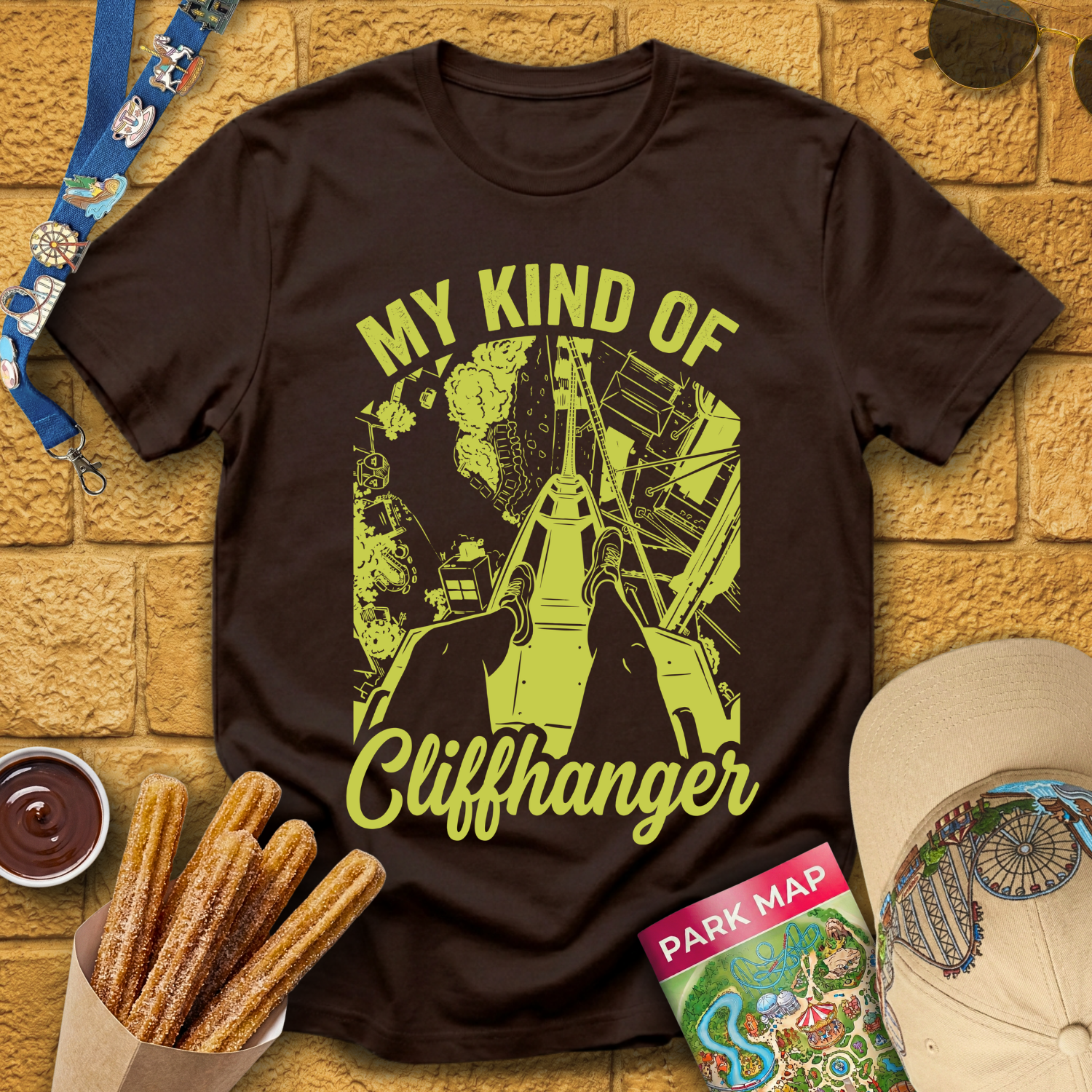 My Kind Of Cliffhanger [RetroBrush2] T-Shirt