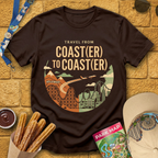 Coast(er) to Coast(er) [Badge] T-Shirt