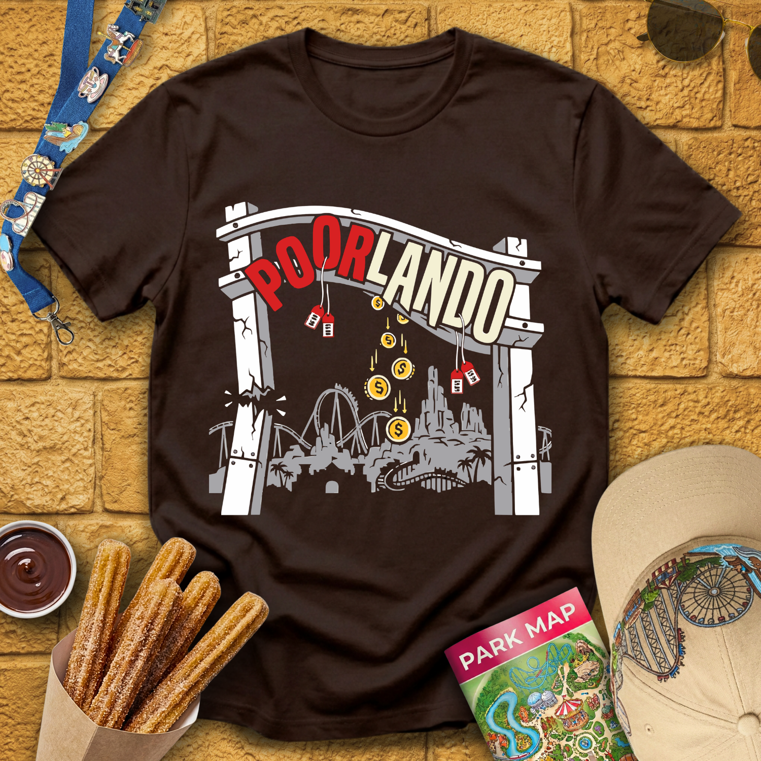 POORlando [Graphic] T-Shirt