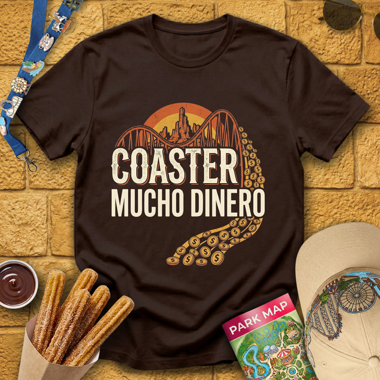 Coaster Mucho Dinero 3 [Western] T-Shirt