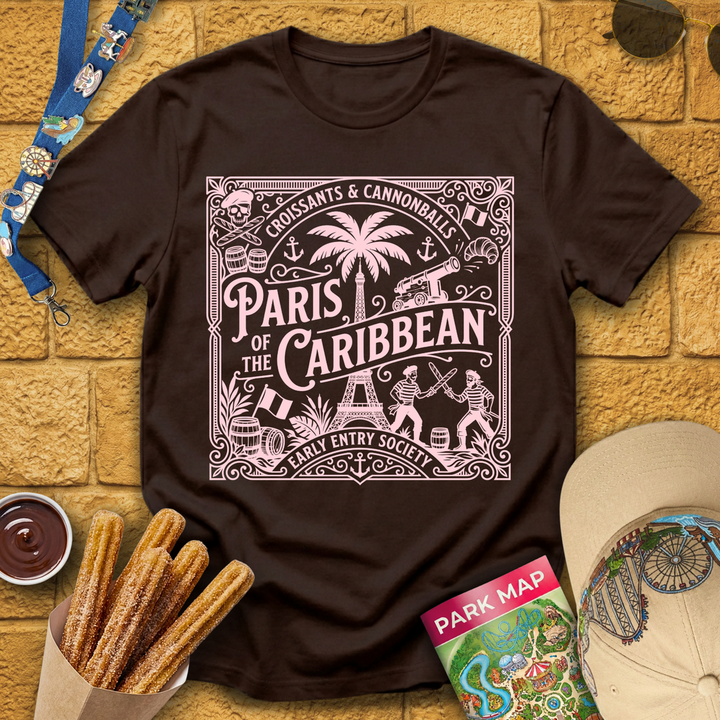 Paris Of The Caribbean [Victorian] T-Shirt