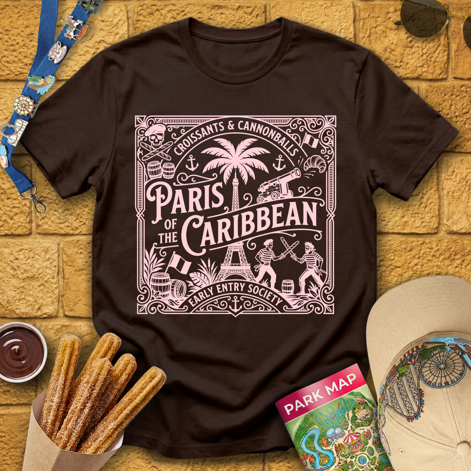Paris Of The Caribbean [Victorian] T-Shirt