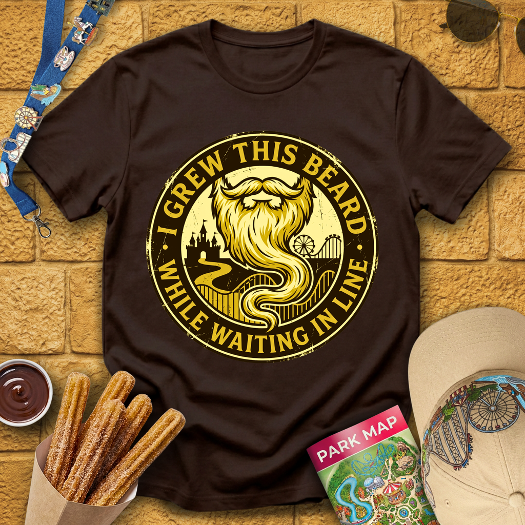 I Grew This Beard [Badge] T-Shirt