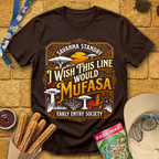 I Wish Line Would Mufasa [C-Victorian] T-Shirt