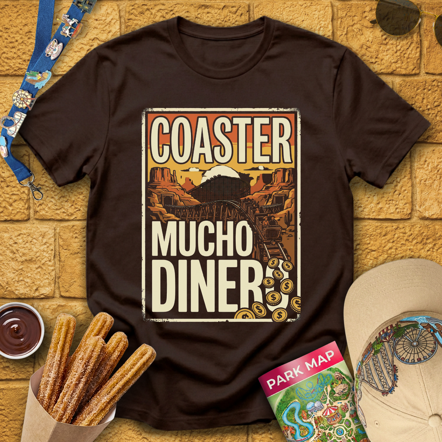 Coaster Mucho Dinero 1 [Western] T-Shirt