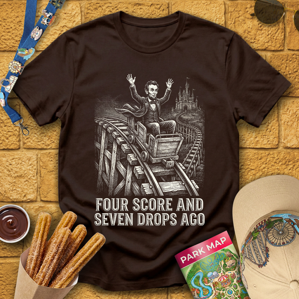 Seven Drops Ago [Woodcut] T-Shirt